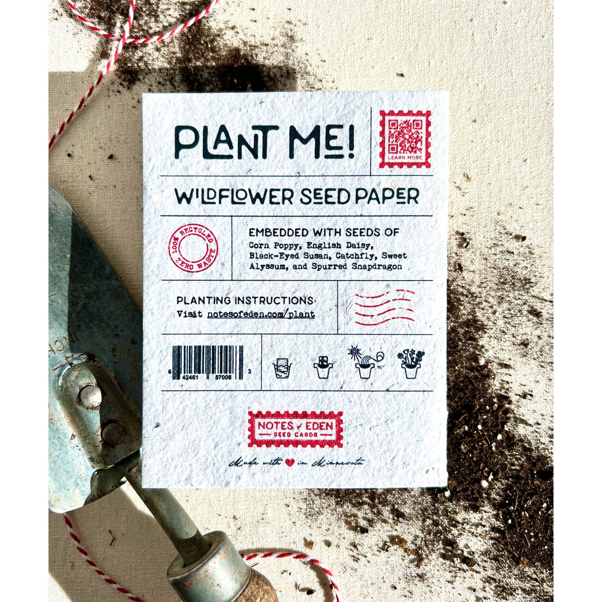 Seeds 'n Greetings Chickadee Plantable Wildflower Seed Cards