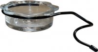 Quick Connect Glass Dish For 1" Poles