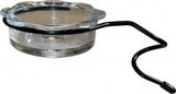 Quick Connect Glass Dish For 1" Poles
