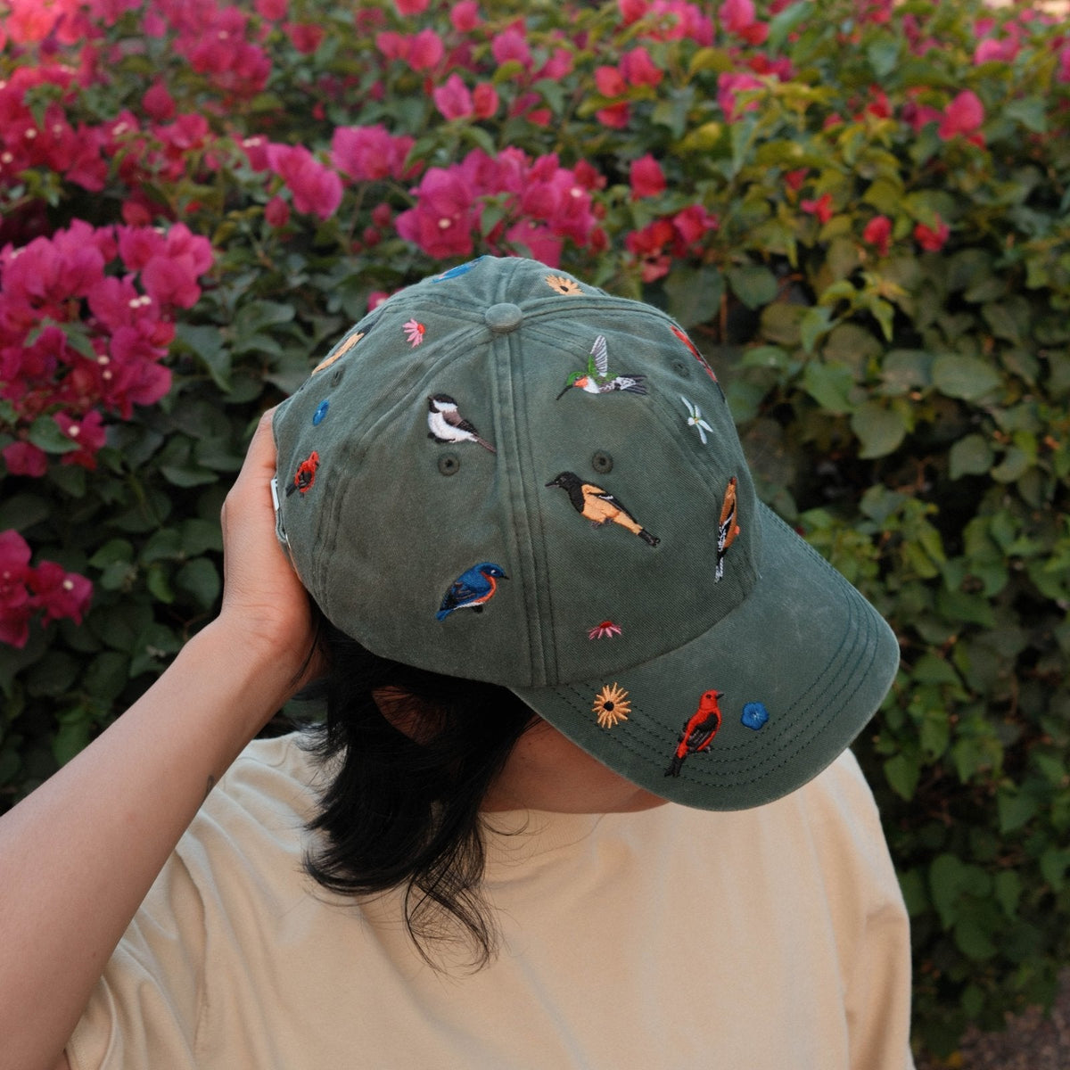 Backyard Birds Dad Hat