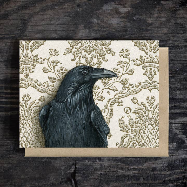 Raven -  Note Card