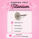 Cardinal Bird Stud Earrings