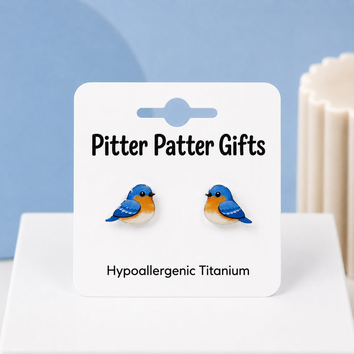 Bluebird Stud Earrings