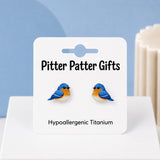 Bluebird Stud Earrings