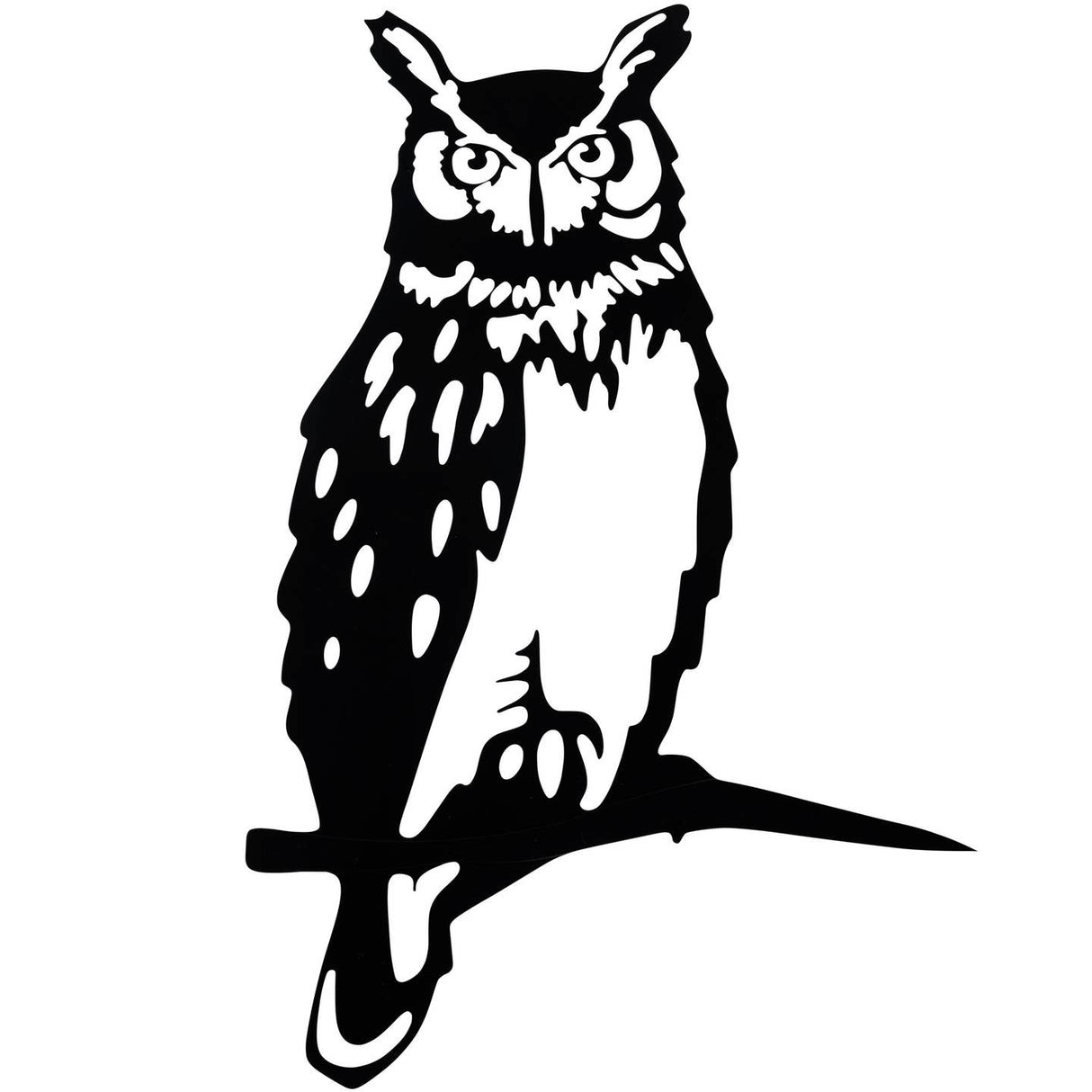 Owl Metal Outdoor Art