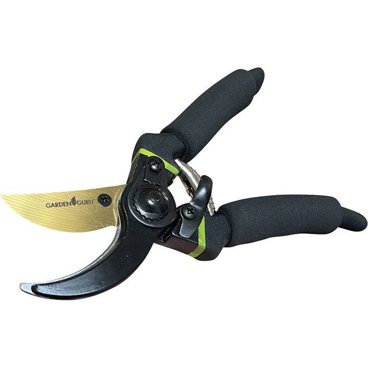 Garden Guru Soft Grip Garden Pruning Shears Scissors Clipper