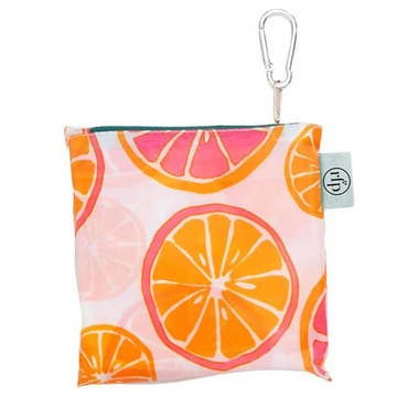 Citrus Red Reusable Shopper Blu Bag