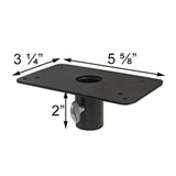 Rectangle Flange Top with Hole