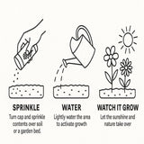 Butterfly Shaker Garden Can Seed Kit