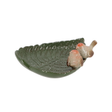 Birds on a Leaf Ceramic Dish