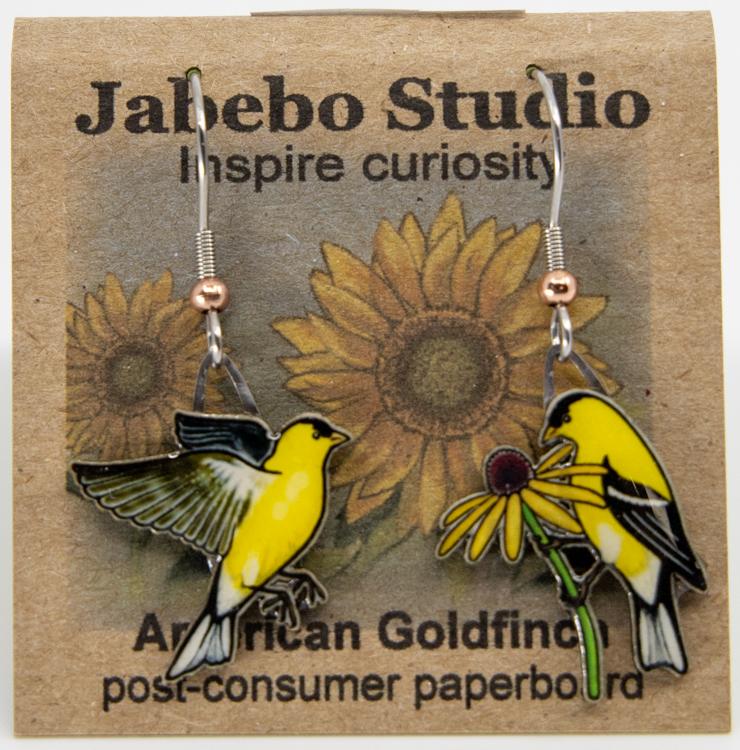 American Goldfinch Earrings