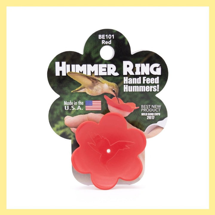 Red Hummer Ring Feeder