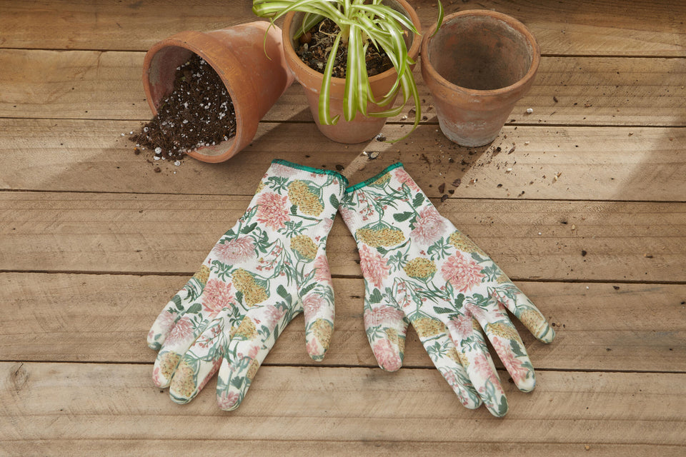 Dahlia Nitrile Weeder Gloves
